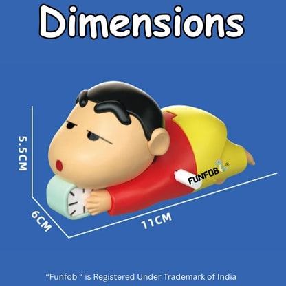 Shinchan Moving Toy | Shinchan Action Figure Toys for Boys & Girls | Red