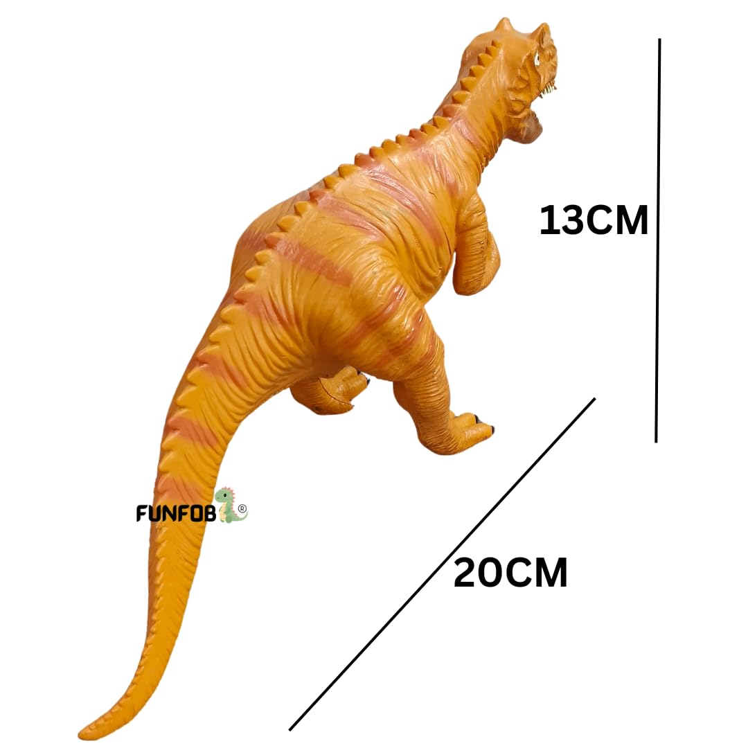 Trex Dinosaur Toys Height-12x27cm Dinosaur Action Figures | Trex Orange Dino BHV