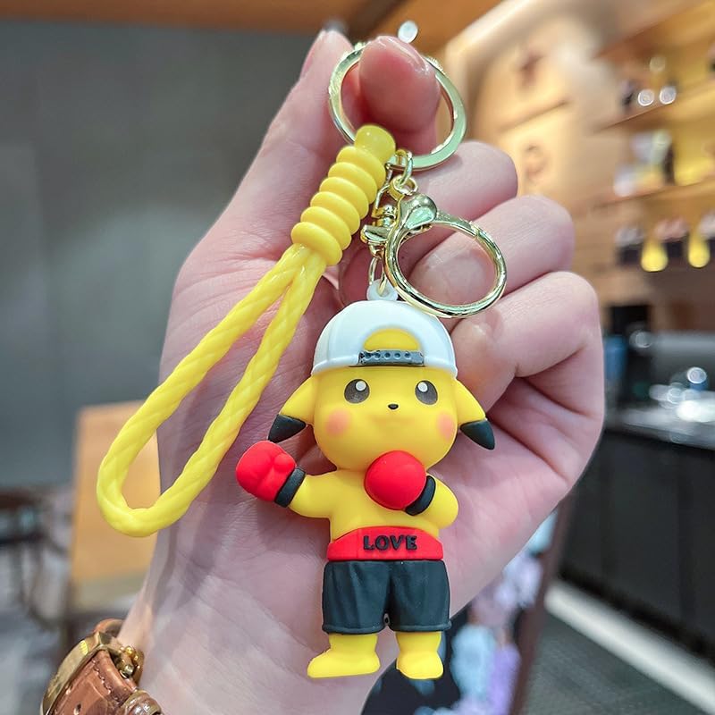 Cartoon Keychain For Fans Collectible | Poke Boxing