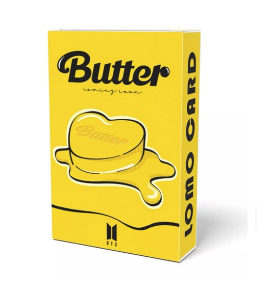 BTS Butter Lomo Cards Photocard Merchandise - Gift Collection, Wall Decor, Birthday Decoration - 30 (Butter Full Yellow)