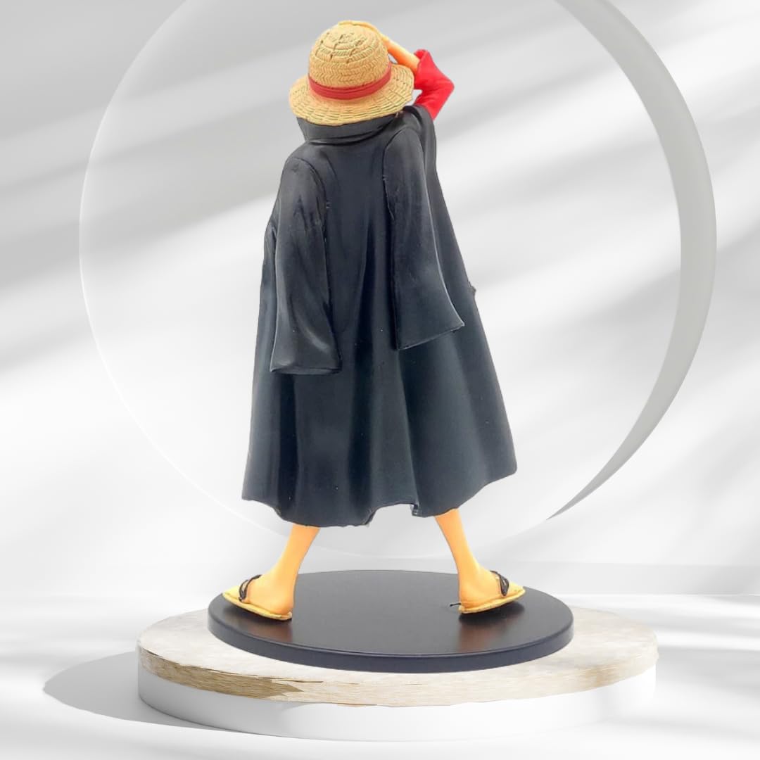 Anime Action Figure Height -16.5cm | Luffy Black Clock