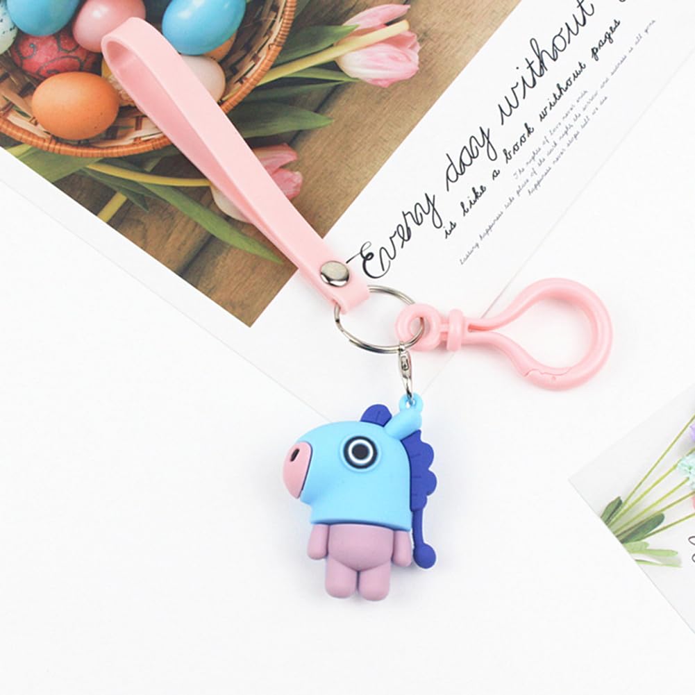 Mang Keychain BT21 with Hook & Strap | Mang With Hook