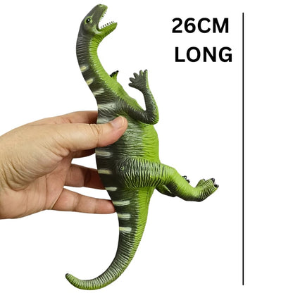 Dinosaur Toys Length -26cm Dinosaur Action Figures | Green Long Dino BHV