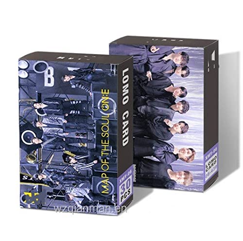 BTS Map of The Soul Lomo cards Merchandise Pack of 30 Lomo Cards | Map of the soul