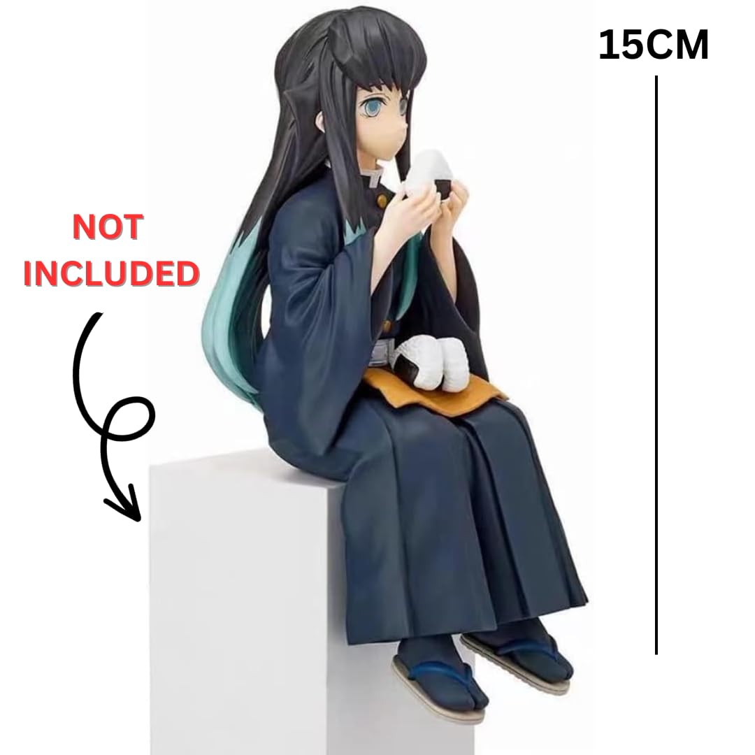 Anime Action Figure Height -15cm | Mui-chiro Green Hair Perching