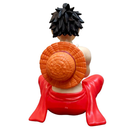 Anime Luffy Action Figure 15CM | Luffy Sitting Red Cloth