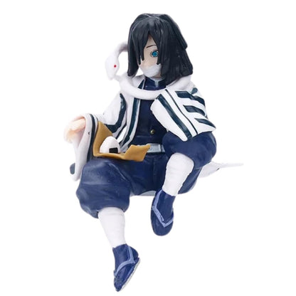 Devil Slayer Action Figure Height- 15.5cm | White Blue