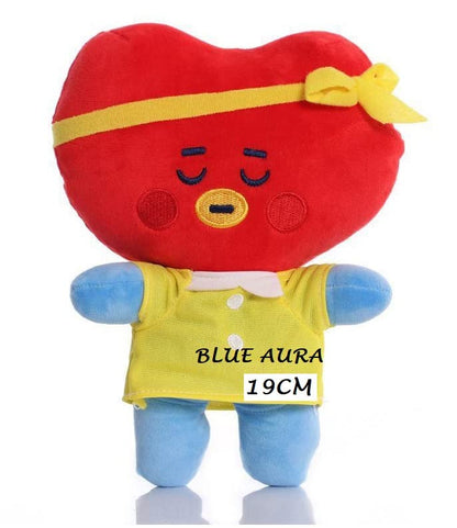 BTS BT21 Plush Toy Tata 20CM Goodnight Version Soft Toy Plushie | Tata Night