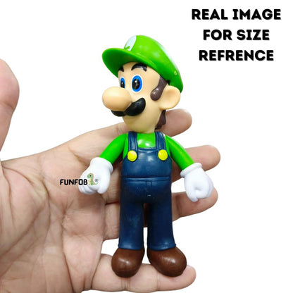 Mario Action figure Height -11.5cm Mario Toys | Mario Green Blue