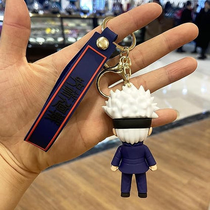 Anime Keychain with Hook & Strap | Juju Standing