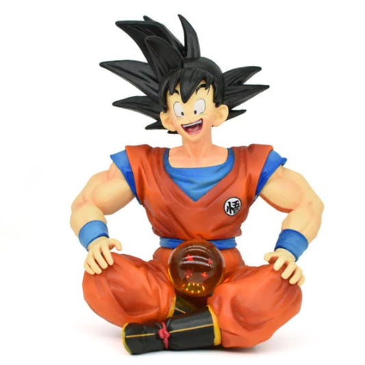 Anime Action Figure Height- 14 CM |  Goku Ball Sitting