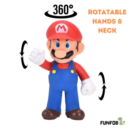 Mario Action figure Height -11.5cm Mario Toys  | Ma-ri-o Red