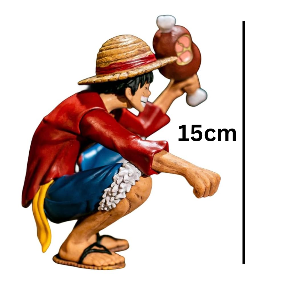 Anime Action Figure Height - 15cm | Luffy Eating