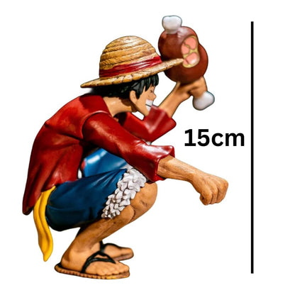 Anime Action Figure Height - 15cm | Luffy Eating