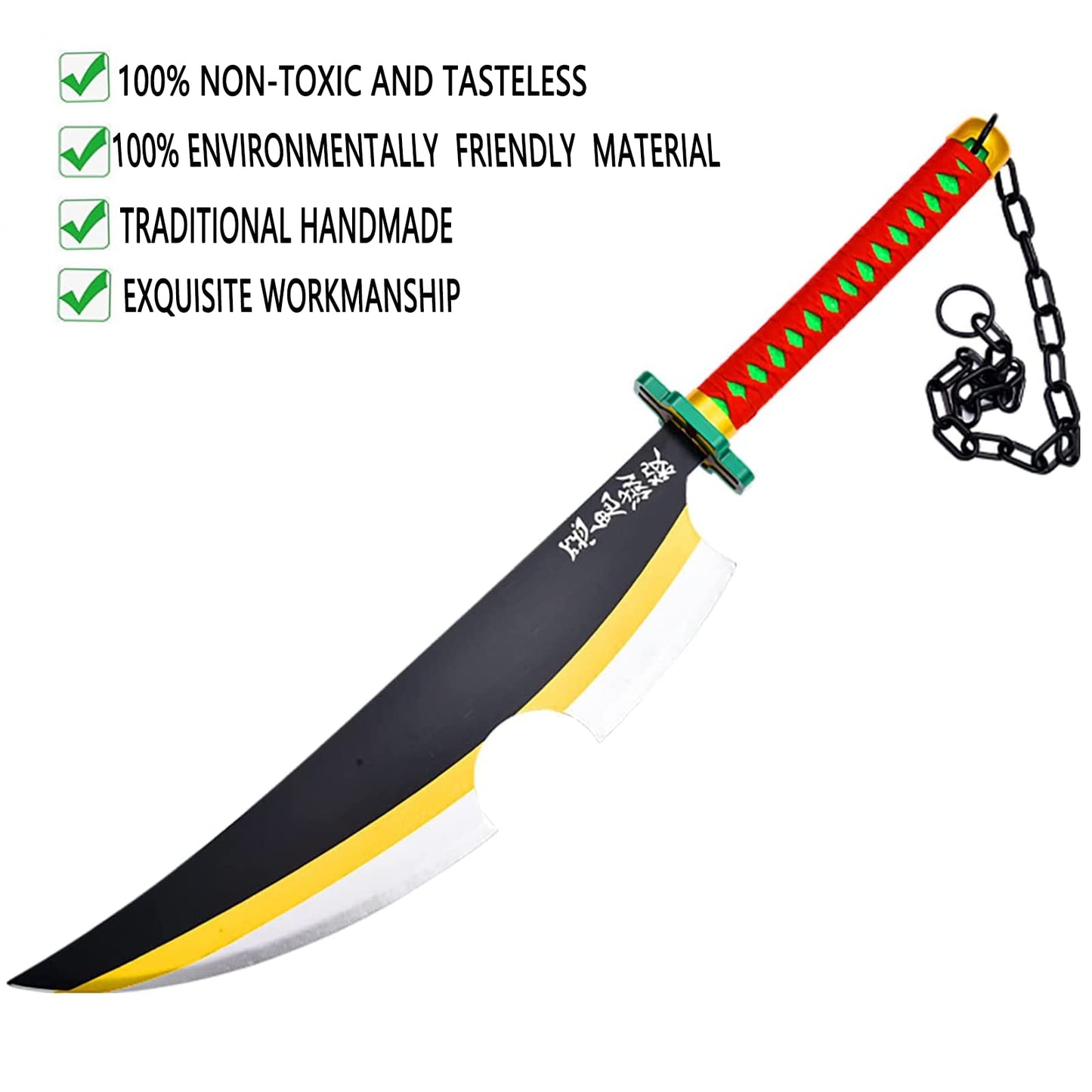 Devil Slayer Anime Katana Sword Toy 104cm For Role-Playing And Collection | Te-gen Katana