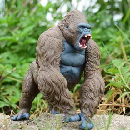 Gorilla Kong Action Figure Toy Height- 18cm | Gorilla Brown