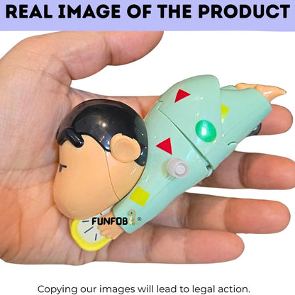 Shinchan Moving Toy | Shinchan Action Figure Toys | White