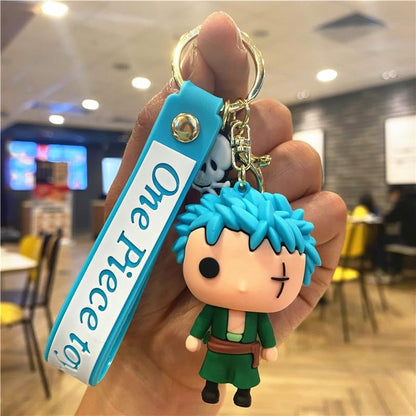 Anime Keychain With Hook & Strap For Anime | Zo-ro keychain Big