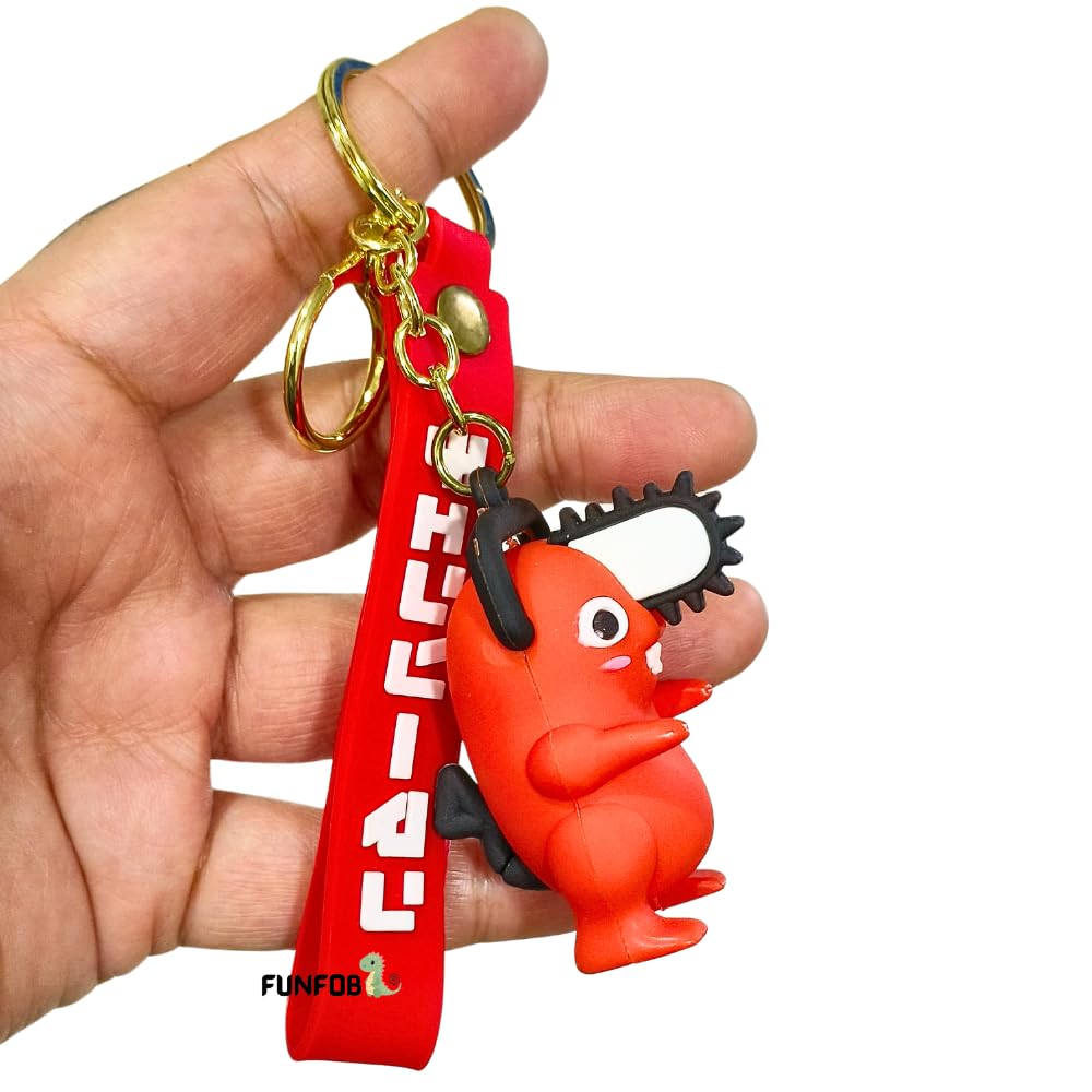 Anime Keychain With Hook & Strap | Poch-ta Keychain Standing