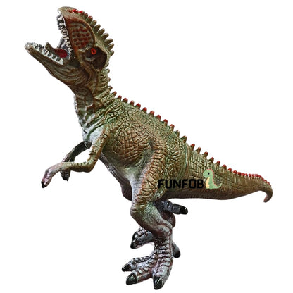 Trex Dinosaur Height-17x23cm Dinosaur Toy Action Figures Trex Red Brown GM)