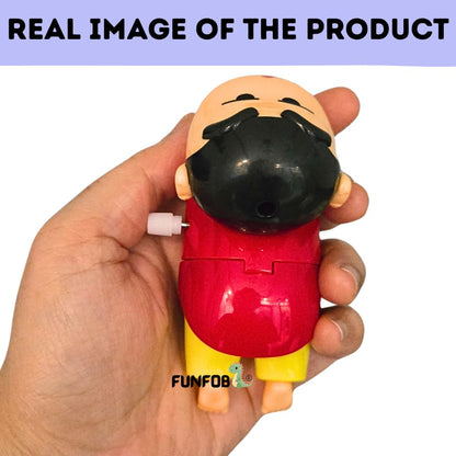 Shinchan Moving Toy | Shinchan Action Figure Toys for Boys & Girls | Red