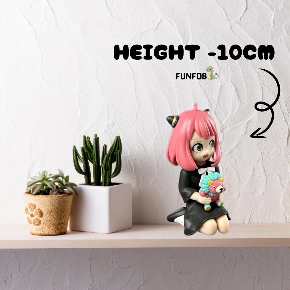 Anya Forger Action Figure Height -10Cm | Anya Mini Teddy