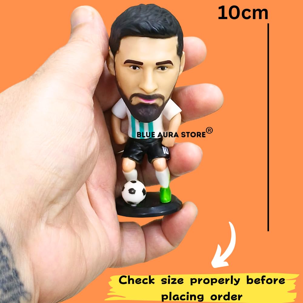 Messi Action Figure Height - 10cm for Football Fans  | Messi Figure