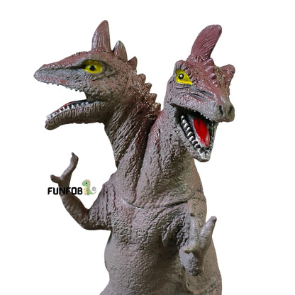 Dinosaur Toys for Kids Height-20CM Two Head Dinosaur Action Figures | 2 Head Brown Broad