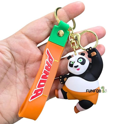 Panda Keychain With Hook & Strap | Kung-F Panda