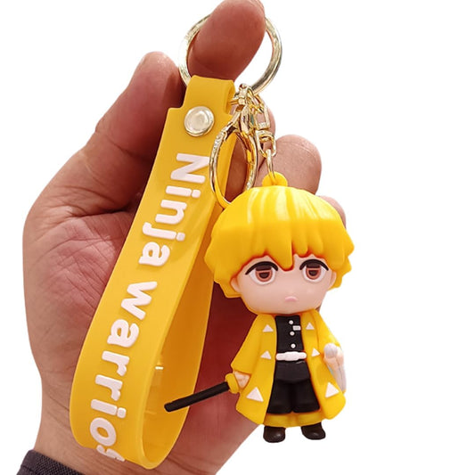 Anime Keychain With Hook & Strap For Fans | Zeni Dark