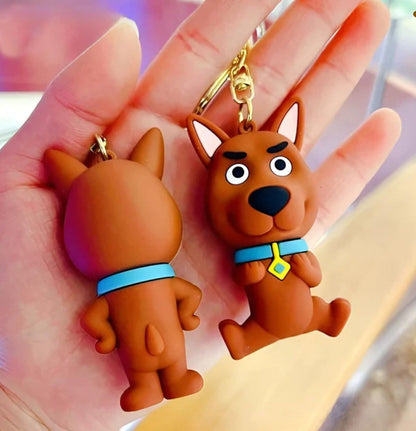 Scooby-Doo Keychain With Hook & Strap