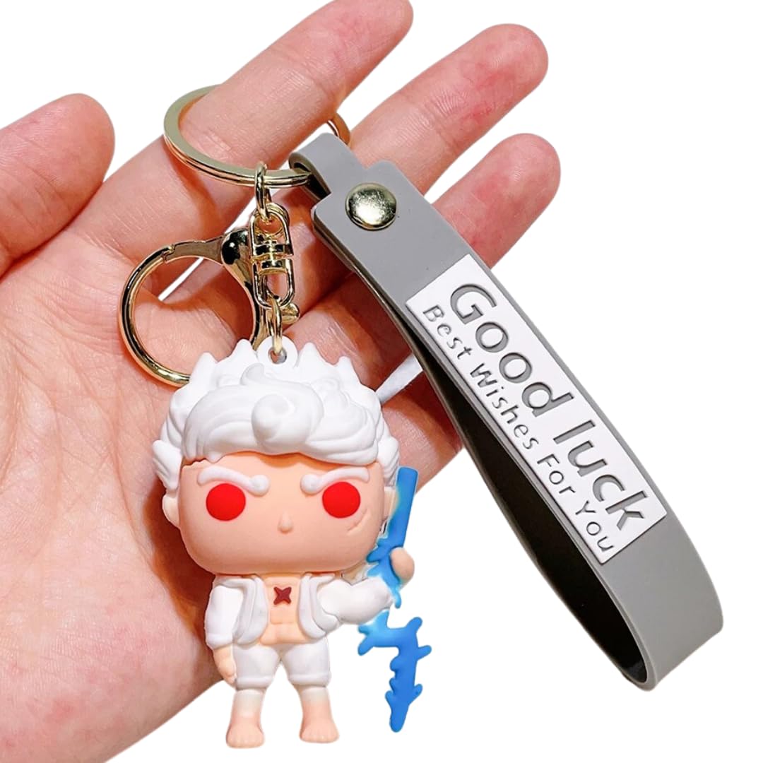 Anime Keychain With Hook & Strap |  G5 Keychain