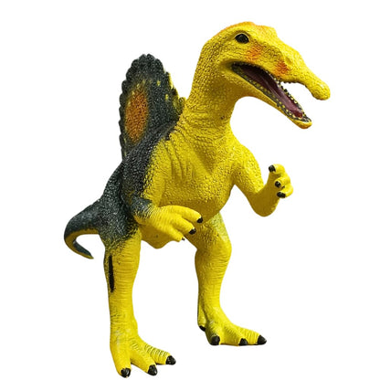 Dinosaur Toys for Kids Height -26cm PVC Dinosaur Toy Action Figures | Yellow Dino BHV New