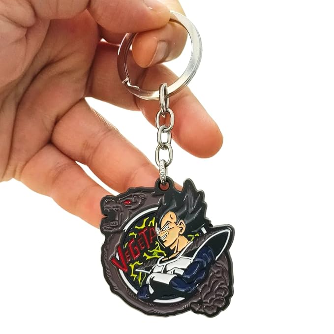 Anime Keychain Metal Collectible | Vege-ta Metal