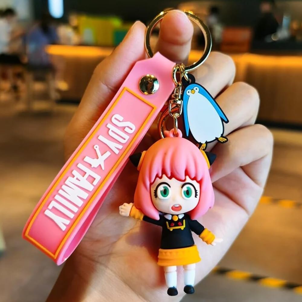 Anya Keychain With Hook & Strap | Anya keychain