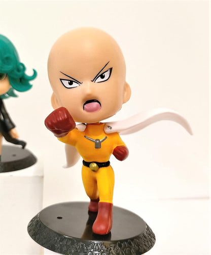 One Punch Man Chibi Figures Set of Height - 10cm | One Punch Man