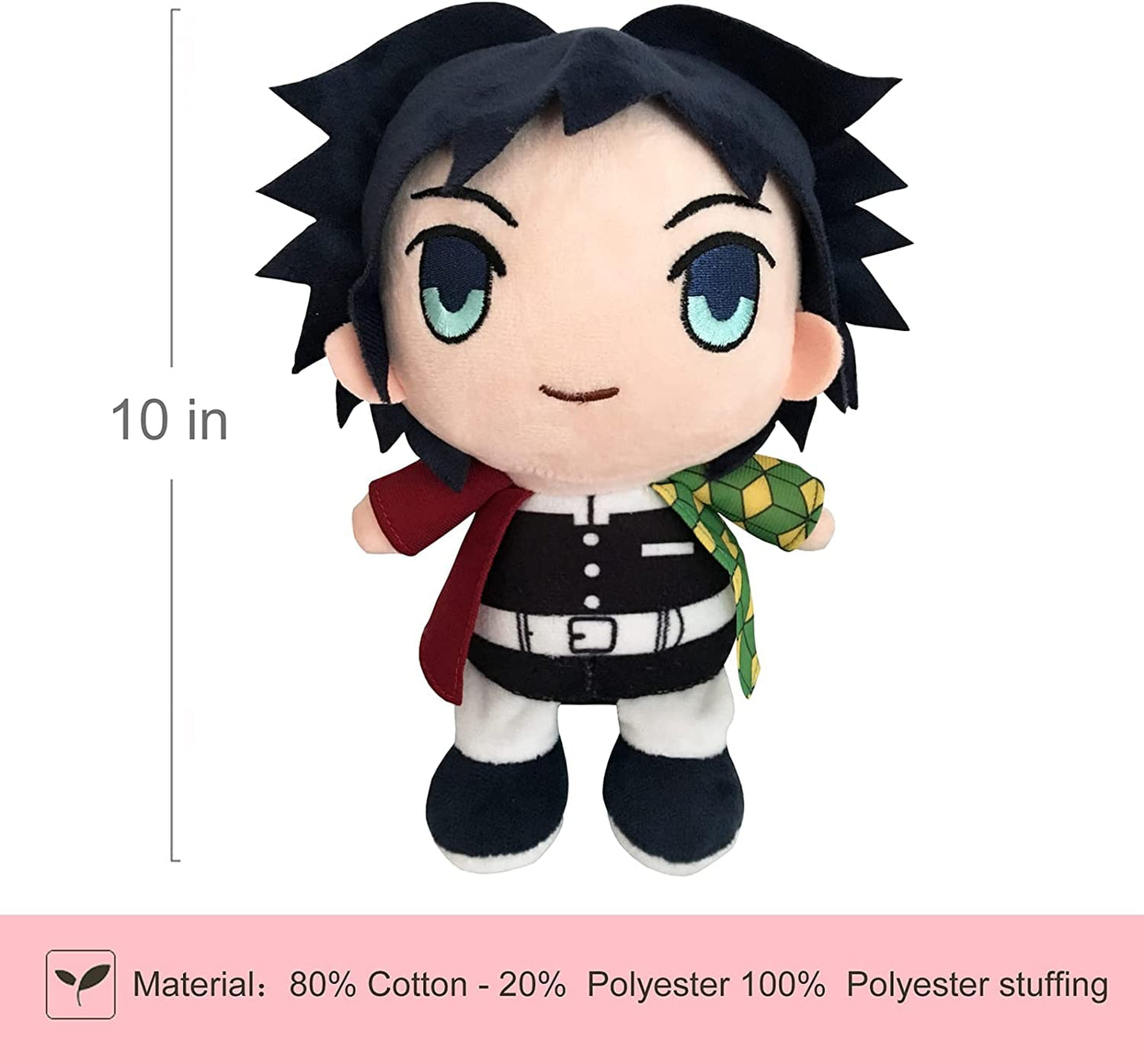 Devil Slayer Giyu Tomioka Plush Toy Height- 19CM | Giy-u Plush