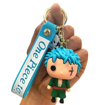 Anime Keychain With Hook & Strap For Anime | Zo-ro keychain Big