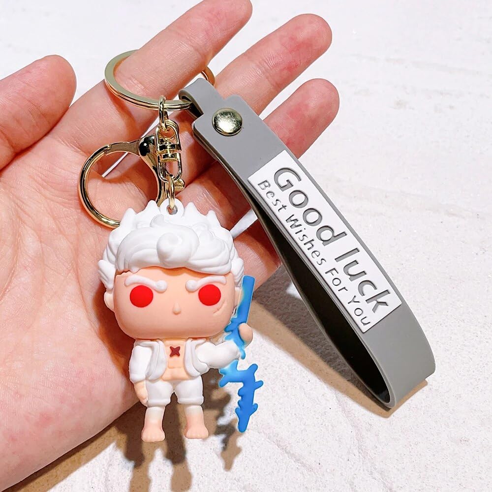 Anime Keychain With Hook & Strap |  G5 Keychain