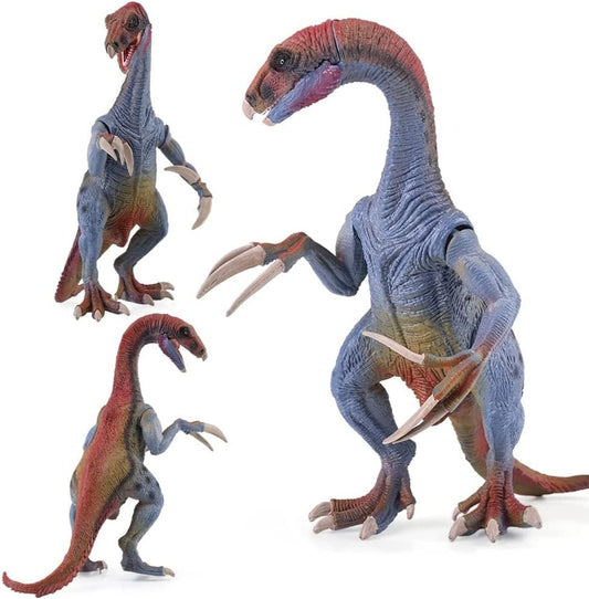 T Rex Figure Toy Dinosaur Figure Height-18x17CM PVC | Blue Red Dino Long