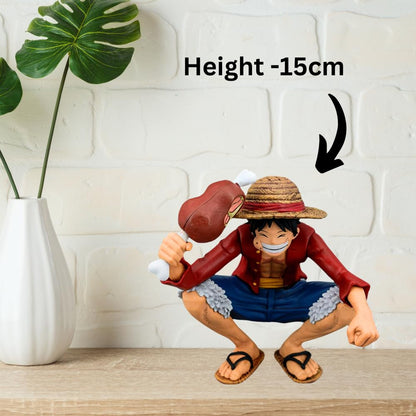 Anime Action Figure Height - 15cm | Luffy Eating