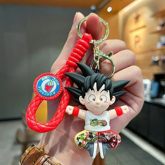 Anime Keychain With Hook & Strap | Go-ku Funky