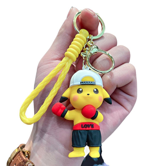 Cartoon Keychain For Fans Collectible | Poke Boxing