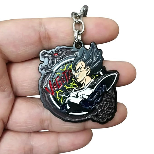 Anime Keychain Metal Collectible | Vege-ta Metal