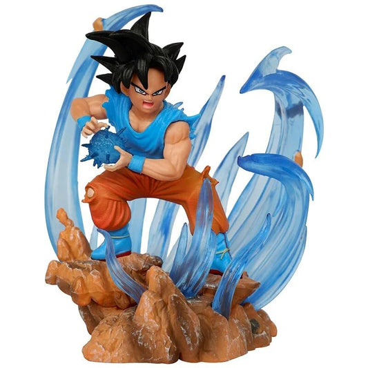 Anime Action Figure Height - 12CM |  Goku Blue Mini