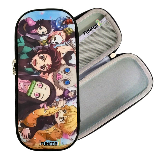 Anime Cartoon Pencil Box For School College Travel Cosmetics Pencil Pouch | Zeni Pouch