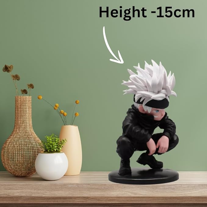 Anime Gojo Action Figure Height-15cm | Gojo Squat