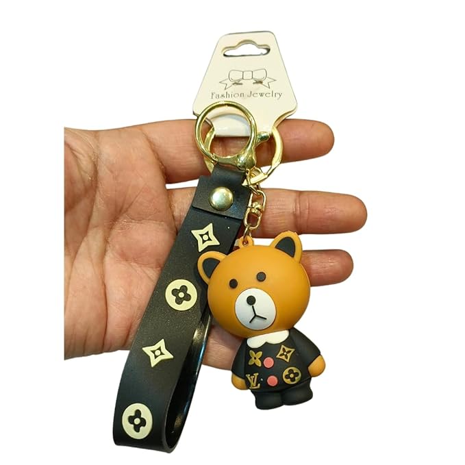 Panda Keychain With Hook & Strap | Random 1PC | LV Panda Random