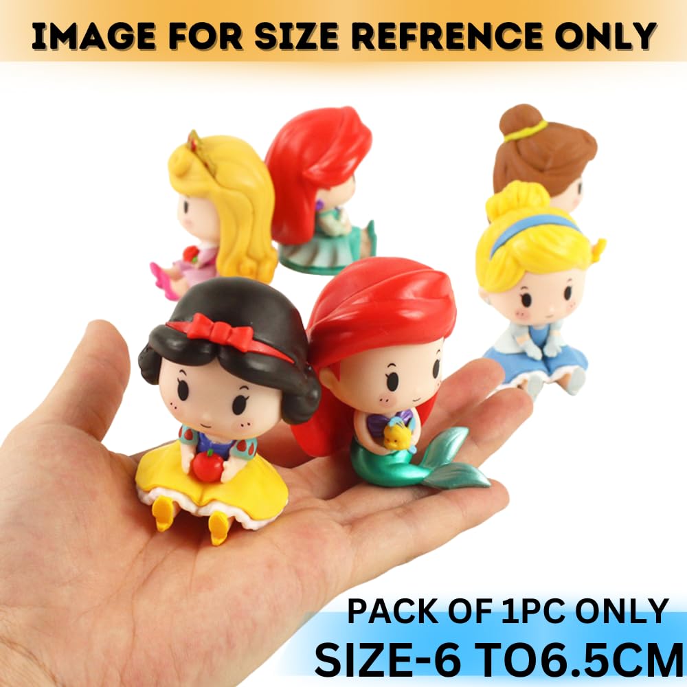 Princess Figure Doll Height-6CM Mini Size  | Snow W Doll