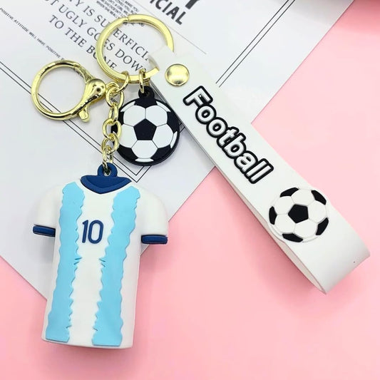 Messi Keychain Football Keychains With Hook & Strap | Messi Keychain